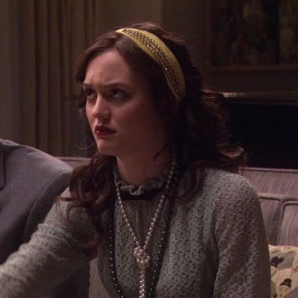 ISO Stacey Lapidus Three Row Crystal Headband - Picture 1 of 1